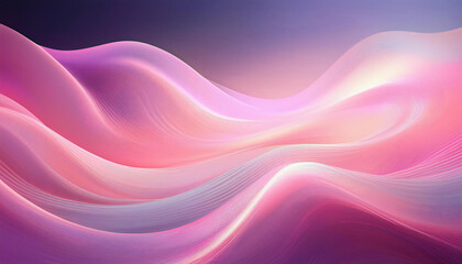 Valentine's Day wallpaper showcases a pastel pink aurora with gentle, flowing waves of glowing light. It creates a dreamy and enchanting background, Perfect for festive designs, valentines love themes