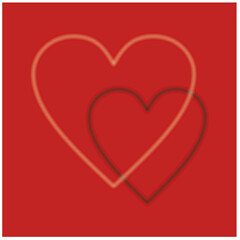 red heart