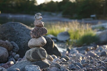 Pile of stones