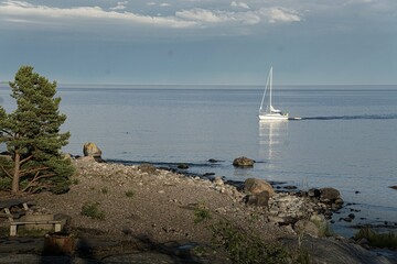 boat on the ocean