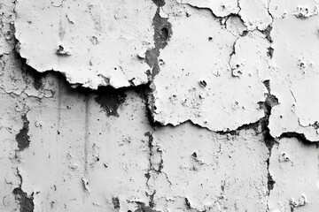 Fototapeta premium A close-up shot of peeling paint on a wall