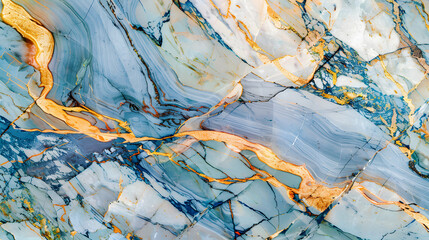 Fototapeta premium Luxury colorful statuario marble stone texture, generative ai