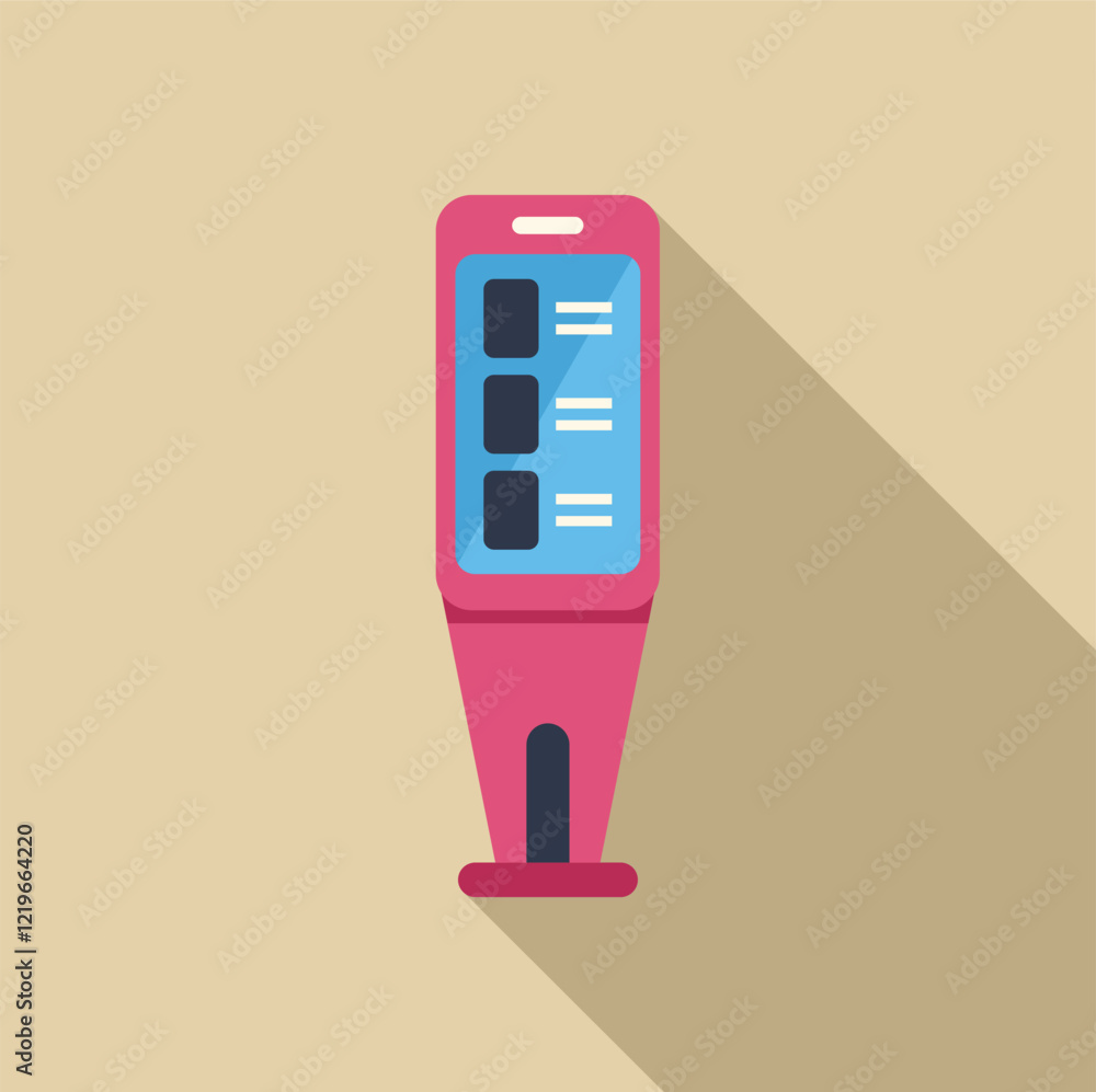 Poster modern self service terminal offering convenient access to information and various transactions