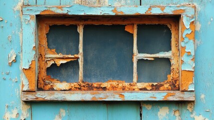 Naklejka premium A textured surface featuring a blend of deep blue and rusty orange tones.