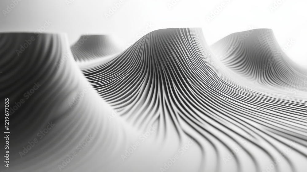 Poster dynamic patterns in fashion collection design