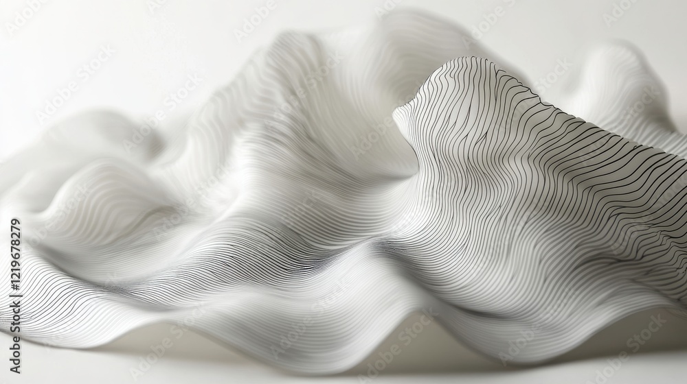 Poster elegant patterns in fashion design with soft lines