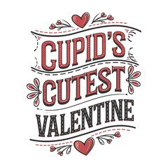 Valentine Day Typography T Shirt Design