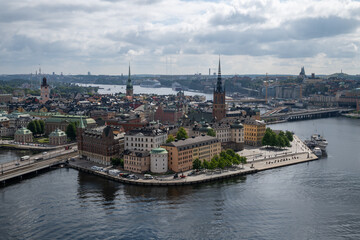 Obraz premium Panorama of Stockholm, Sweden