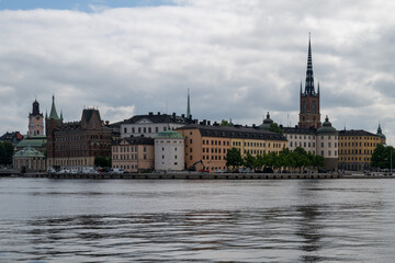 Fototapeta premium Panorama of Stockholm, Sweden