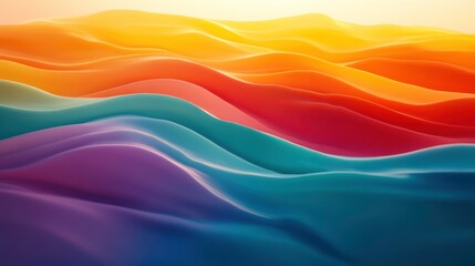 Obraz premium Soft Gradient Patterns on a Classic Film Background