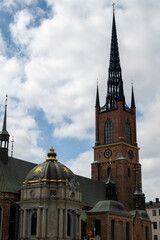 Obraz premium Riddarholmen Church - Stockholm, Sweden