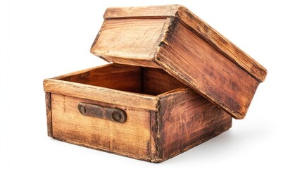 Antique Wooden Box: A Treasure Chest of Memories