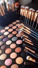 Professional Makeup Artistry Kit Eyeshadow Palette Brush Set