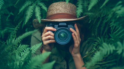 Nature Portrait Photography Adventure in the Forest with Wildlife Enthusiast