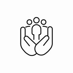 family insurance icon sign vector