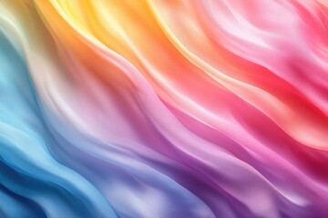 Obraz premium Multicolored background with wavy lines, great for graphic design or art projects