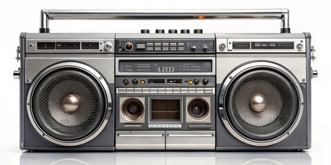 Obraz premium Vintage Boombox Stereo System