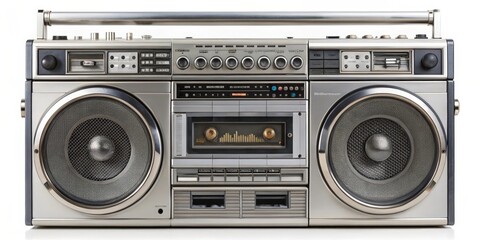 Vintage Boombox Stereo System