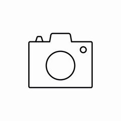 compact camera icon sign vector