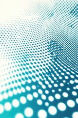 Obraz premium A close-up shot of a blue and white dotted background, suitable for various design projects