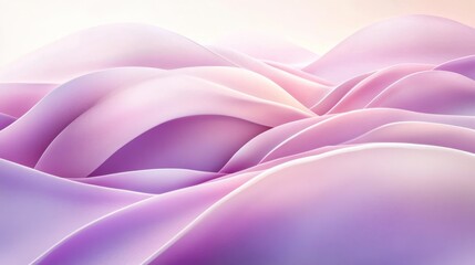 Obraz premium Gentle Flowing Shapes in Natural Light Harmony