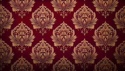 seamless damask pattern