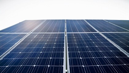 Obraz premium solar panels on a roof