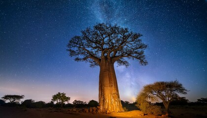 Obraz premium tree at sunset