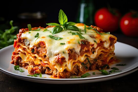 Italian layered pasta dish