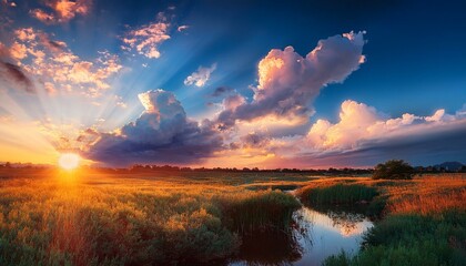 Obraz premium stunning summer sky