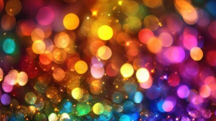 Obraz premium Whimsical Soft Light Gradients with Blurred Backgrounds