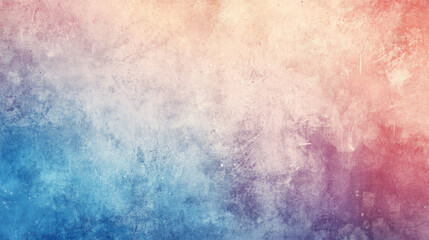 Fototapeta premium Gradient textured background blending shades of blue, purple, and pink with a vintage, grunge-style appearance and subtle distressed details