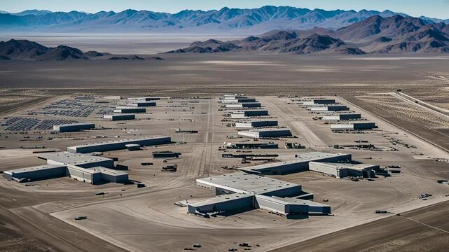 Military base in Nevada.