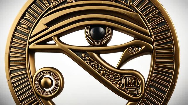 Egyptian eye of Horus.