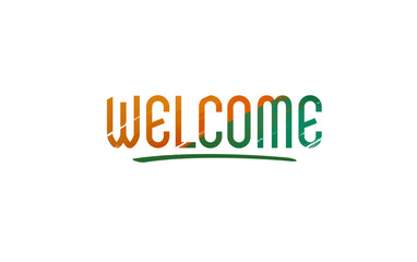 Welcome Back vector art design template