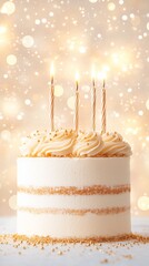 Birthday cake background