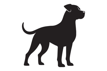 Dog silhouette