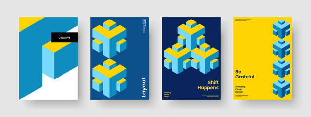 Isolated Brochure Layout. Creative Background Design. Abstract Book Cover Template. Flyer. Banner. Report. Business Presentation. Poster. Notebook. Handbill. Leaflet. Catalog. Advertising. Magazine