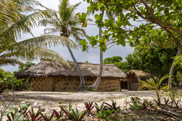 Vanuatu Mystery Island Traditional Building