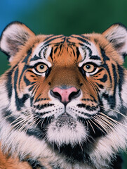 Fototapeta premium tiger, close up zoo and wildlife