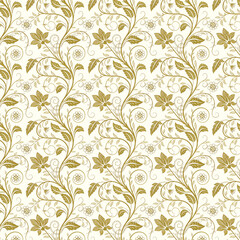 Western Floral Pattern SVG 