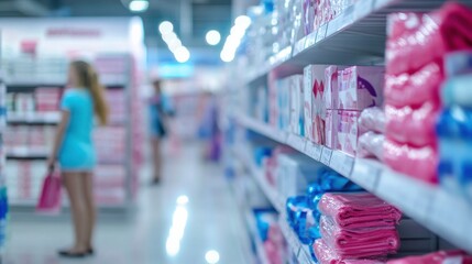 Employees Organizing Products in a Store with Natural Light