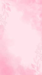 pink background leaves wallpaper image