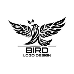 Fototapeta premium Bird Vector Logo Design