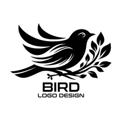 Obraz premium Bird Vector Logo Design