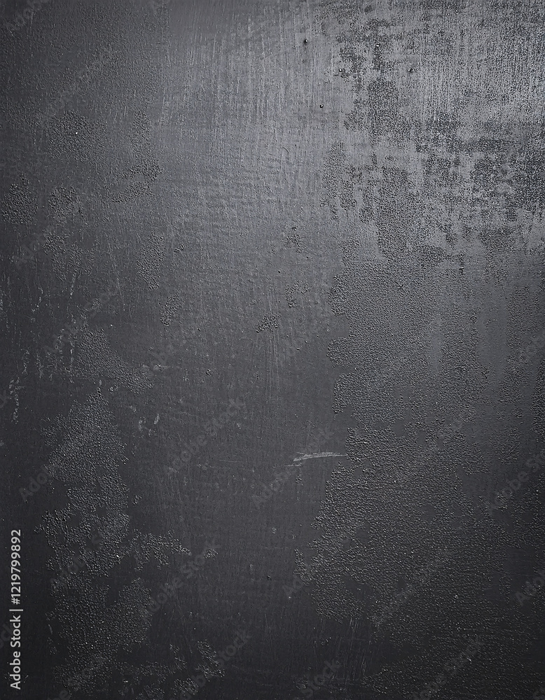 Poster a textured dark gray surface with subtle variations in shading and rough patches, creating an abstra