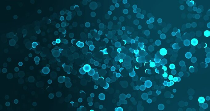Align blink dot rotation animation in blue color. Ideal for presentations, websites, and other creative design projects. Add a futuristic and dynamic touch to your work