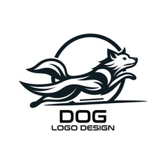 Obraz premium Dog Vector Logo Design