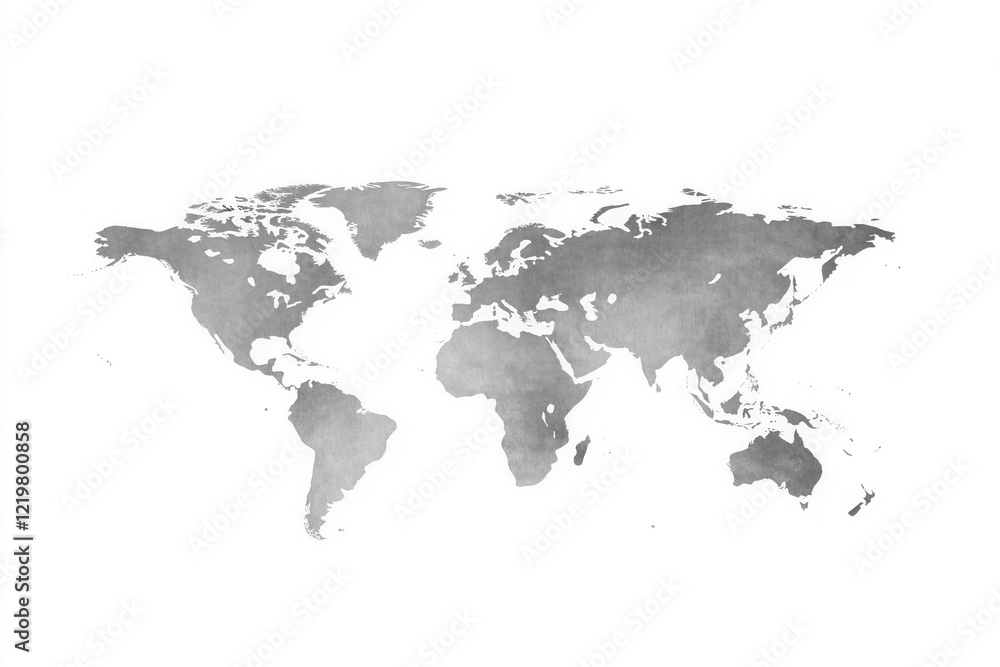 Poster grey dotted world map design. suitable for web site pattern infographic annual report. simple graphi