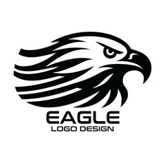 Fototapeta premium Eagle Vector Logo Design